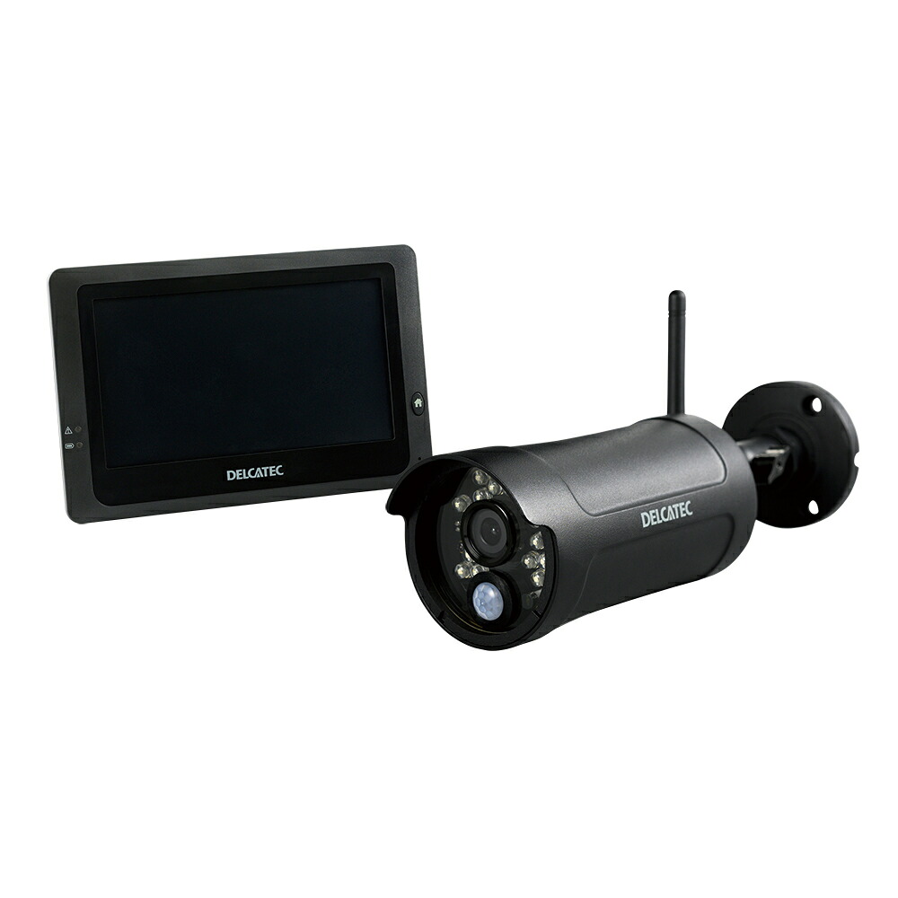DXアンテナ ワイヤレスカメラ＆７インチモニター WSS7M2CL｜でんきのパラダイス　電天堂