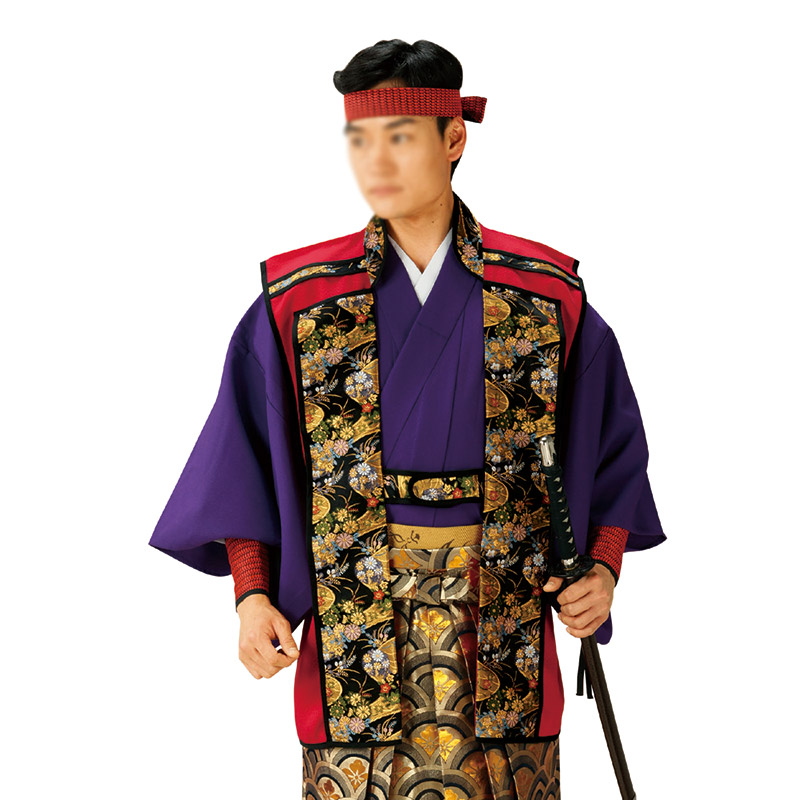 陣羽織 単衣 大人用 金襴 時代劇 時代祭り 武者行列 大名行列 戦国武将｜粋な伝統　和好