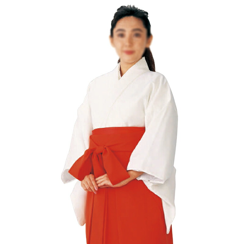 楽天市場】袴 巫女 衣裳 仕立上り （s式854） 巫女用 神社 神官