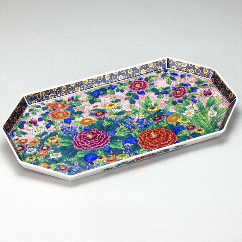 敬老の日 九谷焼 米寿 差し上げ物 金婚式  12号盛皿 錦絵【瀬戸もの 還暦お祭り 引退祝 一緒になるお祭り 差し上げ物 ありの実 夫婦関係 生まれ落ちる日 引退お祭り 差し上げ物 成人男性 古希 喜寿 お祭り 】 食器・カトラリー・グラス-食器-皿・プレート