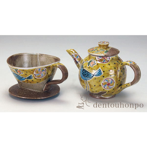 ドリッパー付ポット 椿 ドリッパー付ポット 椿