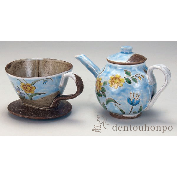 ドリッパー付ポット 椿 ドリッパー付ポット 椿