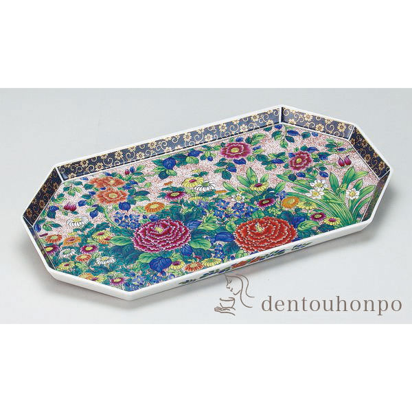 九谷焼 盛皿 錦絵 12号 ( 父の日 差し上げ物 盛皿 お皿 書き割り 食器 寄り合い 九谷焼 一緒になる 生み出すこと 内祝い 差し上げ物 金婚式 生まれ落ちる日差し上げ物 還暦祝い事 古希 喜寿 米寿 退社 定年 差し上げ物 祝い事 しっぺい返し 畏まり 令和 両親 父 母 成人男性 )