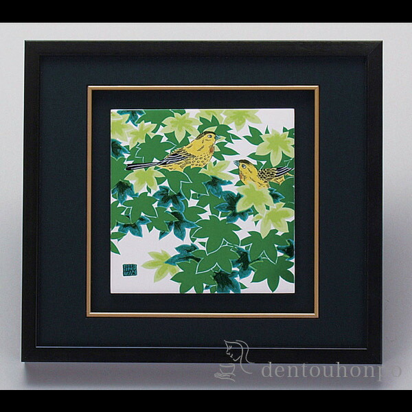 楽天市場】九谷焼 陶額 古九谷花鳥 吉右衛門窯 和風 アートパネル 絵画