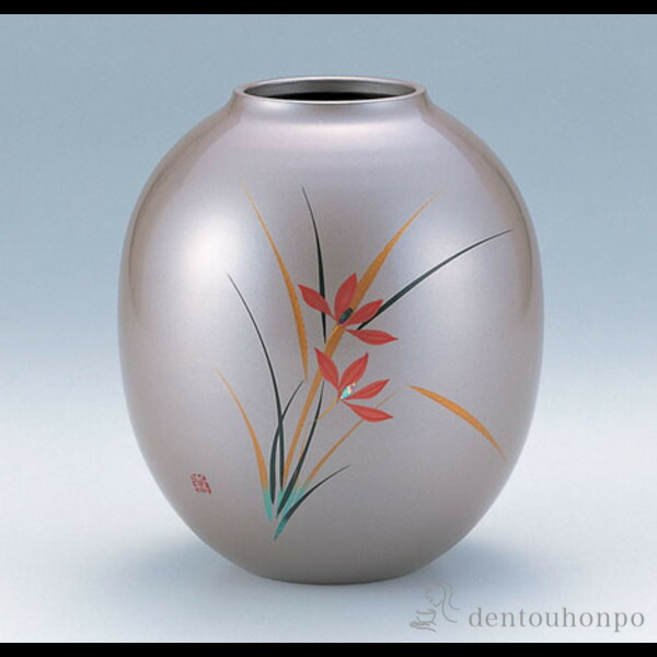 激安ブランド 銅製花瓶 蒔絵 花 花宝 木札名入れ可 母の日 プレゼント 初任給 プレゼント 祖父母 花瓶 フラワーベース 花器 仏間 おすすめ 高岡銅器 周年 創立 上場 竣工 開店 事務所移転 開業 プレゼント お祝い お返し お礼 21 令和 海外 日本