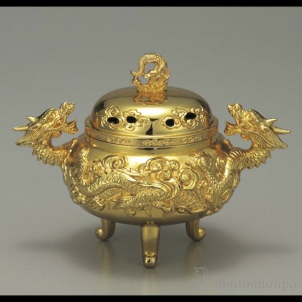 楽天市場】新平丸子獅子香炉 高岡銅器 : がらんどう