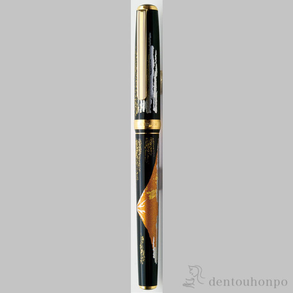 金沢箔　万年筆 金魚 ( 箔一　金箔　万年筆 インク付 文房具 金沢金箔 ) 送料無料】 金沢箔万年筆 金魚 / 箔一 まんねんひつ インク付
