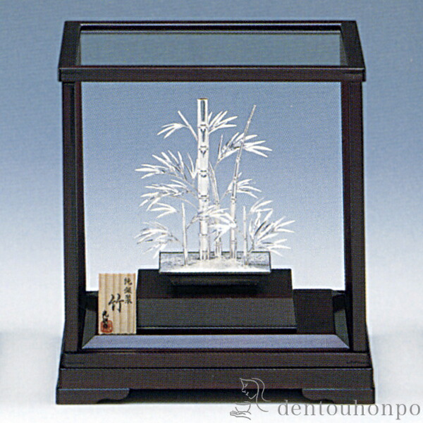 最大1000円offクーポン 26日1 59まで 純銀 盆栽 竹 A 4号 35g 木札名入れ可 高級 コレクション 美術品 工芸品 伝統 東京銀器 銀工芸 周年 創立 上場 竣工 開店 事務所移転 開業 プレゼント お祝い お返し お礼 21 令和 海外 日本