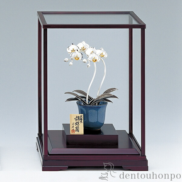 光則作　純銀製　飾り大盃　銀工芸　縁起物　置物　88g 鶴　松　日の出 送料無料】 純銀 飾り大盃 日の出鶴 D 3.5号・89g / 光則（銀工芸