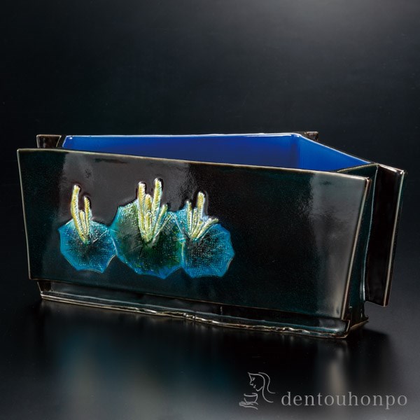 ポイント10倍 楽天市場 九谷焼 方器 色絵刻松韻 13号 木札名入れ可 母の日 プレゼント 初任給 プレゼント 祖父母 ガラス フラワーベース 花器 一輪挿し おすすめ 九谷焼 周年 創立 上場 竣工 開店 事務所移転 開業 プレゼント お祝い お返し お礼 21 令和 海外