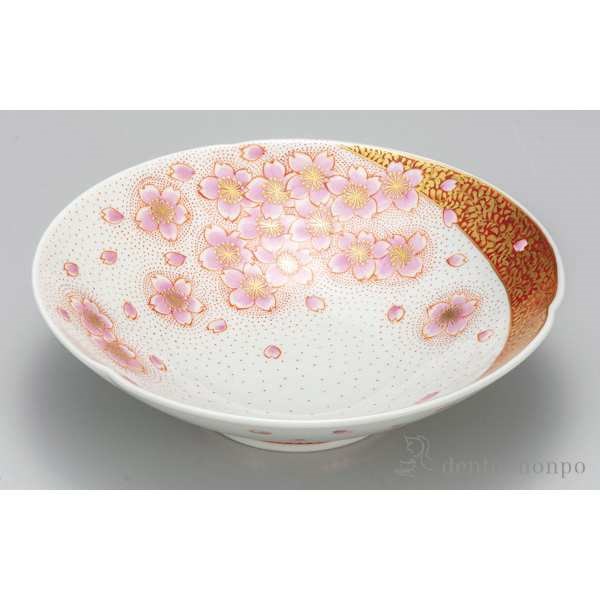 九谷焼 鉢 金襴手さくら 7号 ( 和食 仕掛ける おつまみ 朝ごはん 煮物 九谷焼 一緒になる 生み出すこと 内祝い 差し上げ物 金婚式 生まれ落ちる日差し上げ物 還暦祝賀会 古希 喜寿 米寿 隠居 定年 差し上げ物 儀式用 しっぺい返し 畏まり 令和 両親 父 母 成人男性 お上さん 日本製 おすすめ 今めかしい 愛くるしげ 好いたらしい )