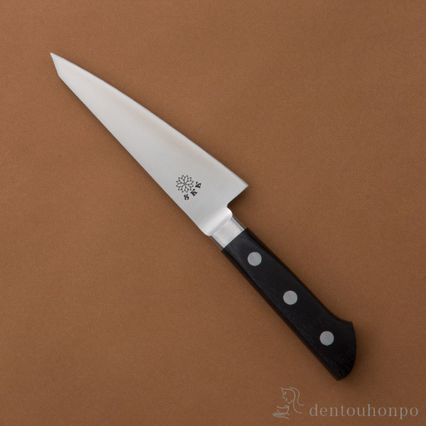 洋包丁 堺菊守 SKKバナジウム鋼(口金付) 骨スキ・角型 1本 名入れ彫刻無料 ( 切れ味 ナイフ 庖丁 人気 おすすめ 堺打刃物 結婚 出産 内祝い 引き出物 金婚式 誕生日プレゼント 還暦祝い 古希 喜寿 米寿 退職 定年 プレゼント お祝い お返し お礼 令和 両親 父 母 )|伝統本舗
