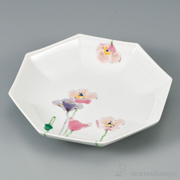 全品送料無料 楽天市場 Line友達クーポン発行中 九谷焼 盛皿 ポピー 8 3号 父の日 ギフト 早割り 初任給 プレゼント 祖父母 盛皿 プレート セット 食器 パーティー 九谷焼 結婚 出産 内祝い 引き出物 金婚式 誕生日プレゼント 還暦祝い 古希 喜寿 米寿 退職