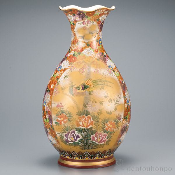 春夏新色 楽天市場 最大1000円offクーポン 6日1 59まで 九谷焼 花瓶 割取花詰 号 木箱名入れ可 木札名入れ可 母の日 プレゼント 初任給 プレゼント 祖父母 花器 大きい フラワーベース 大きな 置物 九谷焼 周年 創立 上場 竣工 開店 事務所移転 開業