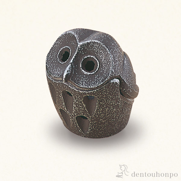 楽天市場】香炉 慧（けい） ふくろう 高岡鉄器 : がらんどう