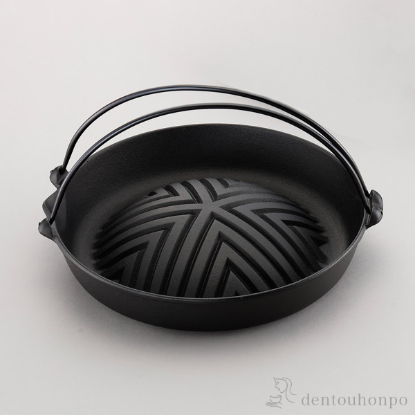 楽天市場】南部鉄器 岩鋳 焼肉 ジンギスカン鍋 【 IWACHU 日本製