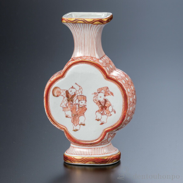 花瓶 5 Offクーポン 本日23 59まで 花瓶 からこ文 5 2号 木札名入れ有料 ガラス フラワーベース 花器 一輪挿し おすすめ 九谷焼 周年 創立 上場 竣工 開店 事務所移転 開業 プレゼント お祝い お返し お礼 令和 海外 日本 取引先 法人 日本製 おすすめ 仏壇