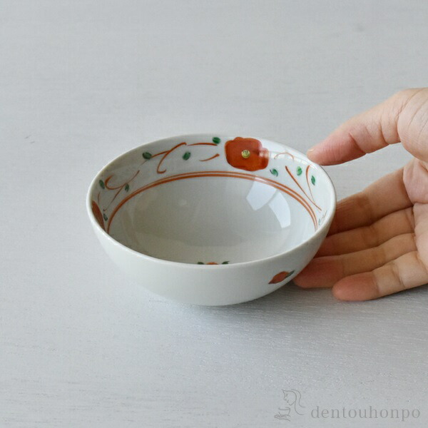 ボウル 赤絵小花 小 5個セット ( 赤絵小花 母の日 早割 プレゼント 初任給 和食 食器 おつまみ 朝食 料理 波佐見焼 結婚 出産 内祝い 引き出物 金婚式 誕生日プレゼント 還暦祝い 古希 喜寿 米寿 退職 定年 プレゼント お祝い お返し お礼 令和 両親 父 母 男性 女性 )