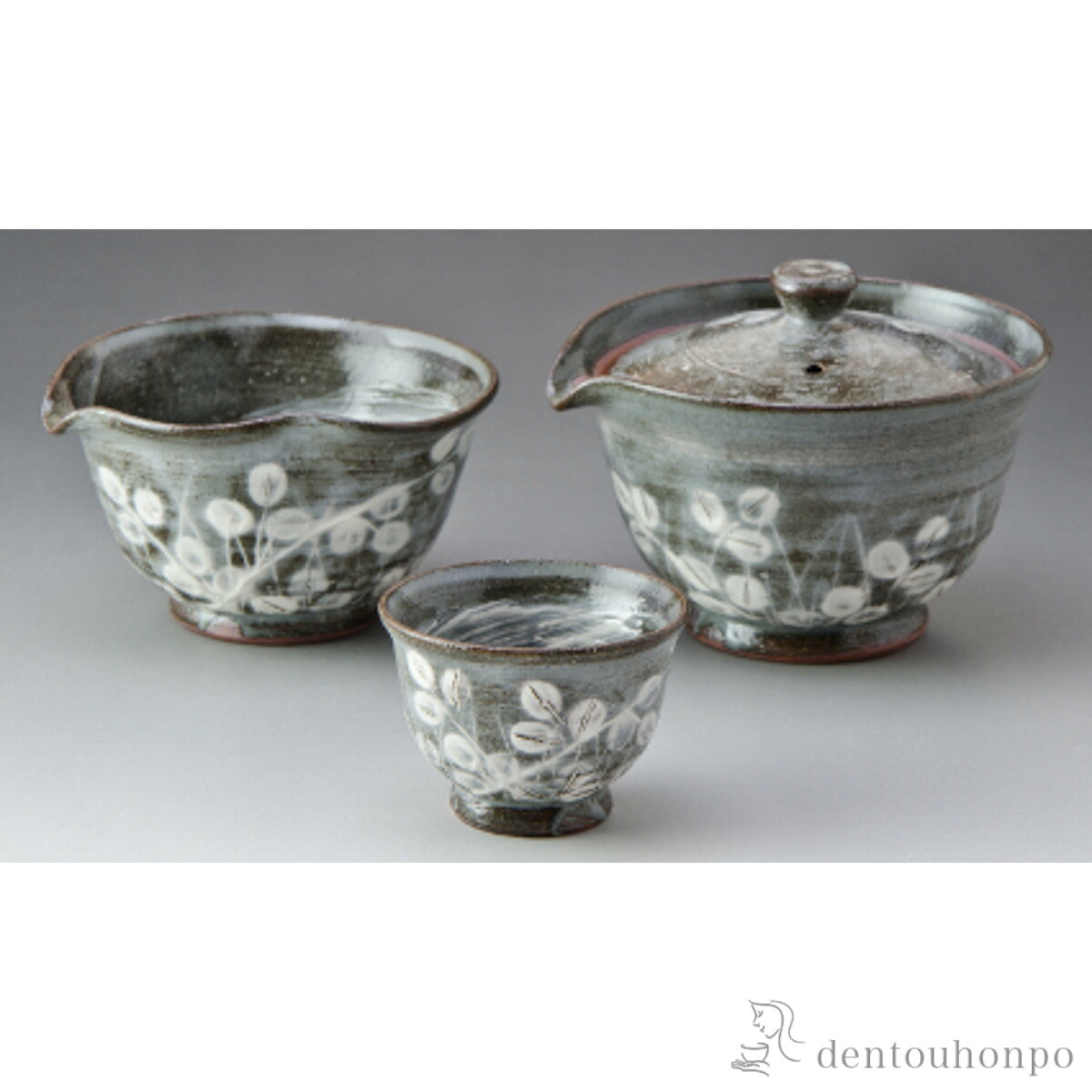 小茶器揃 萩がさね 宝瓶1個・湯ざまし1個・碗5個セット ( 名入れ有料 茶器セット 急須 湯呑み 日本茶 中国茶 清水焼 京焼 結婚 出産 内祝い 引き出物 金婚式 誕生日プレゼント 還暦祝い 古希 喜寿 米寿 退職 定年 プレゼント お祝い お返し お礼 令和 両親 父 母 )