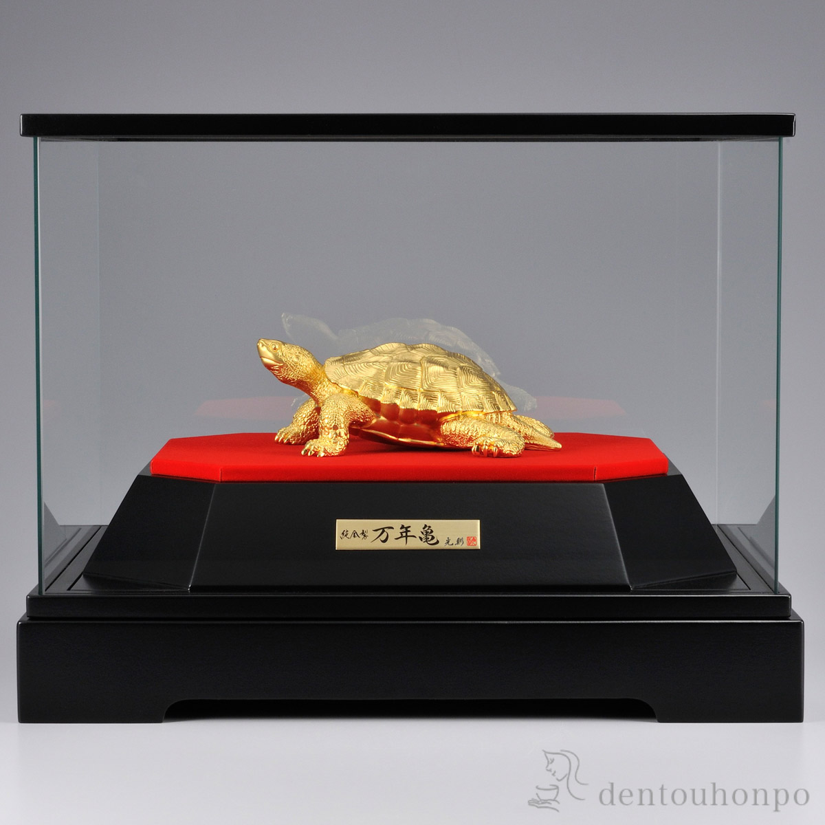 楽天市場】純金 福亀 12g ( 光則（金工芸） 木札名入れ有料 高級