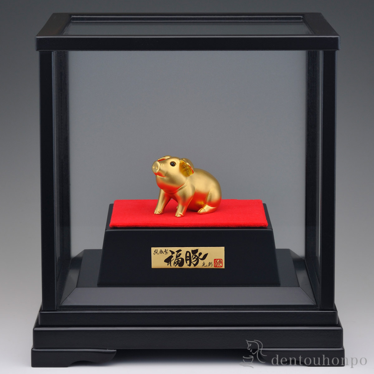 光則作 大淵武則 純銀製 尾長鶏 ガラスケース 収納箱 純銀 ガラス