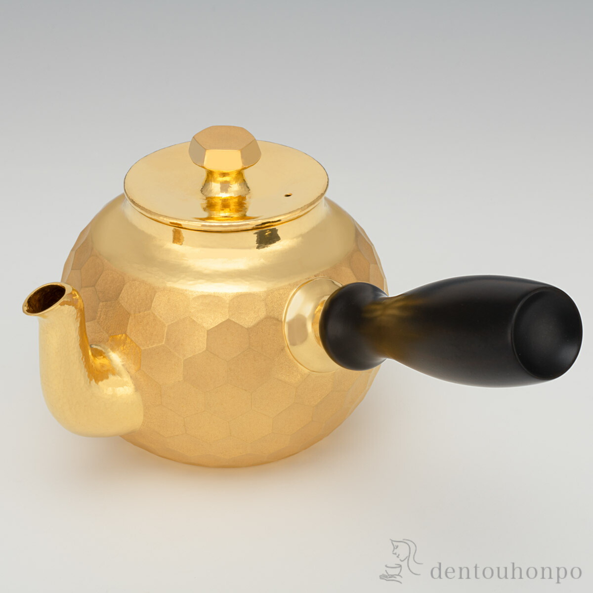 楽天市場】純金 急須 立筋 370g ( 木札名入れ有料 高級 コレクション