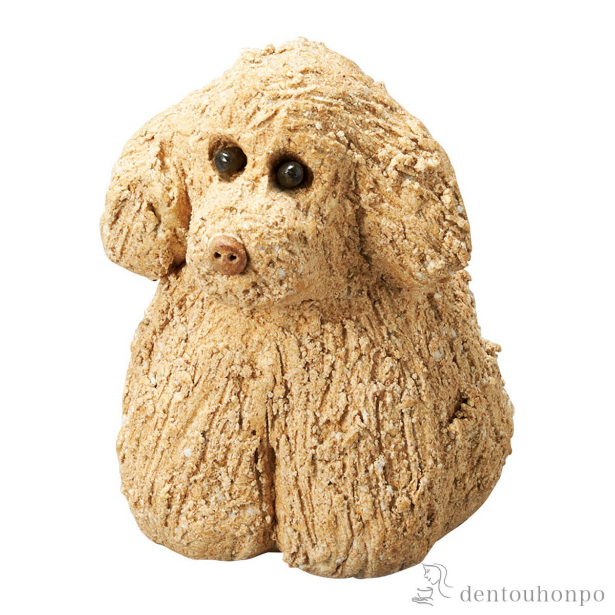 置物 犬のMOKO 茶 小 ( へちもん 木札名入れ有料 母の日 早割 プレゼント 初任給 信楽焼 結婚 出産 内祝い 引き出物 金婚式 誕生日プレゼント 還暦祝い 古希 喜寿 米寿 退職 定年 プレゼント お祝い お返し お礼 令和 両親 父 母 男性 女性 日本製 おすすめ おしゃれ )