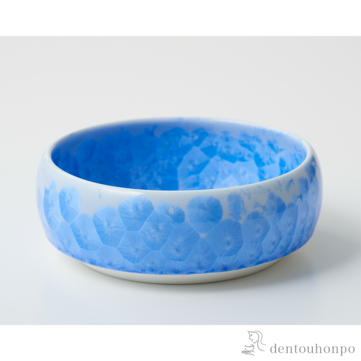 ペット用フードボウル Paws bowl 花結晶 L ( 清水焼 京焼 猫用 犬用 ネコ 猫 ペット用品 清水焼 京焼 新築祝い　誕生日　 プレゼント お祝い お返し お礼 令和 家族　ペット 男性 女性 日本製 おすすめ おしゃれ かわいい 可愛い おそろい )