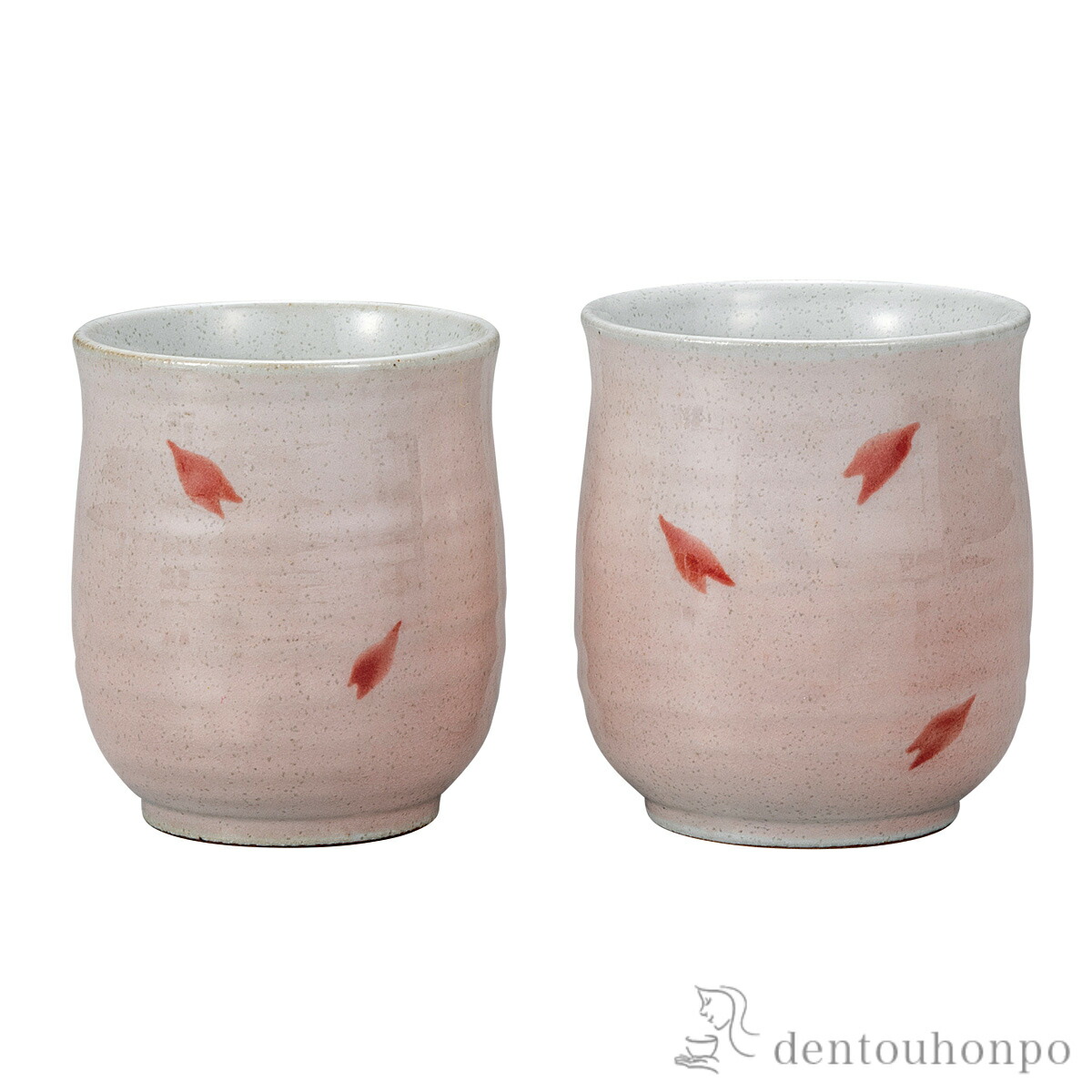 組湯呑 桜舞う ( 母の日 早割 プレゼント 初任給 湯呑み 湯のみ セット 湯飲み おすすめ 九谷焼 結婚 出産 内祝い 引き出物 金婚式 誕生日プレゼント 還暦祝い 古希 喜寿 米寿 退職 定年 プレゼント お祝い お返し お礼 令和 両親 父 母 男性 女性 日本製 おすすめ )