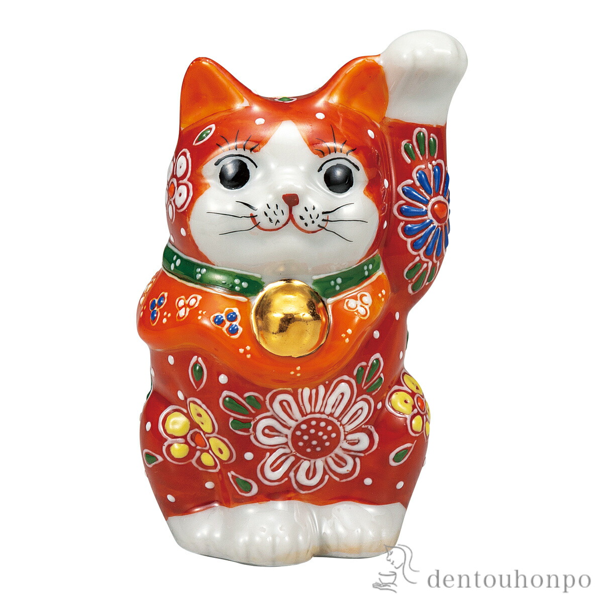 【11%OFFクーポン\u0026P5倍 5/9 20~24時】 招き猫 赤盛 3.3号 ( 初任給 プレゼント 母の日 置物 幸運 開運 まねきねこ 風水 九谷焼 結婚 出産 内祝い 引き出物 金婚式 誕生日プレゼント 還暦祝い 古希 喜寿 米寿 退職 定年 プレゼント お祝い お返し お礼 令和 両親 父 )