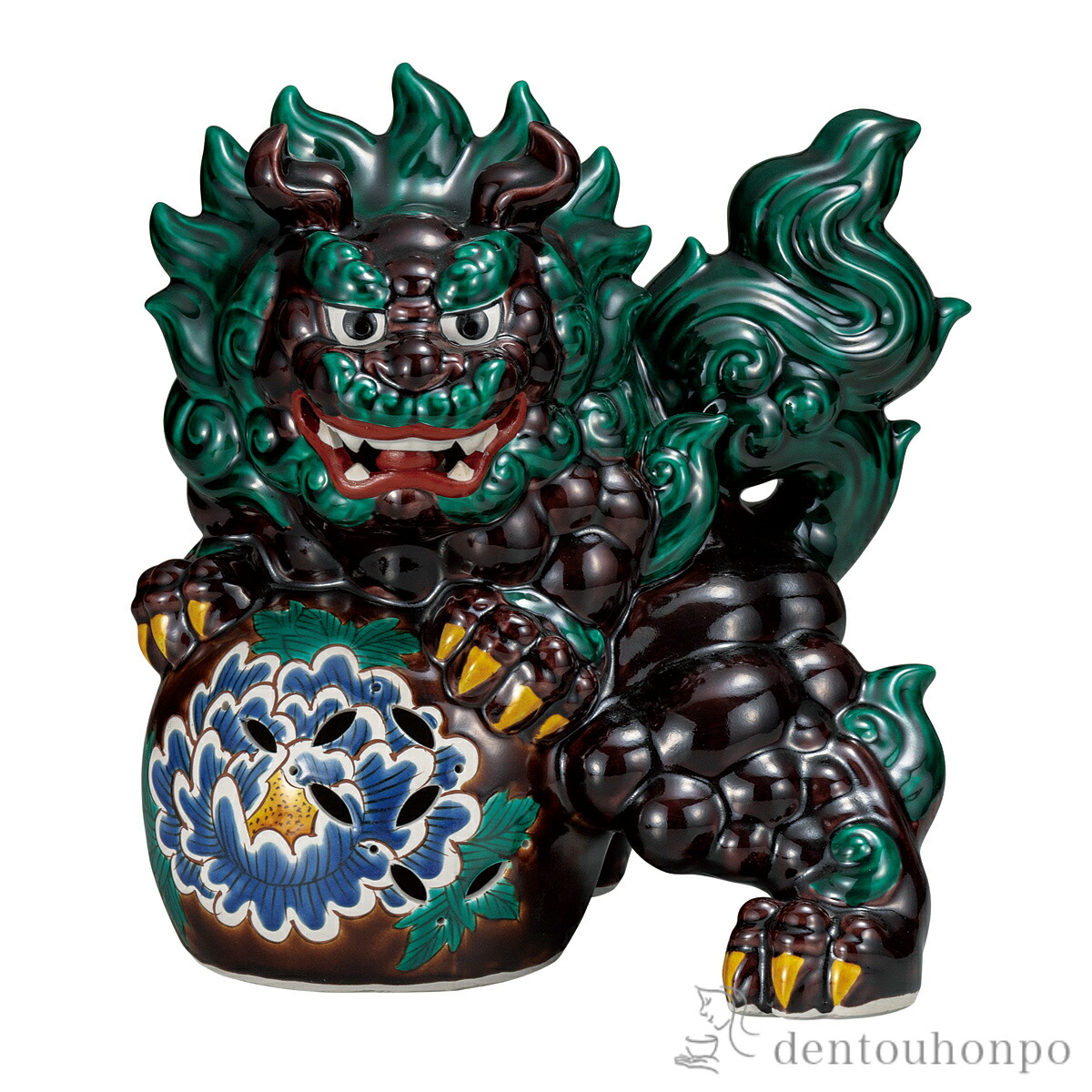 立百獣の王 交趾 10号 ( 飾りつけ 部屋の入り口 受け付け 風水 仕合わせ 九谷焼 一緒になる 生み出すこと 内祝い 差し上げ物 金婚式 生まれ落ちる日差し上げ物 還暦祝賀会 古希 喜寿 米寿 退位 定年 差し上げ物 祝賀会 しっぺい返し 畏まり 令和 両親 父 母 成人男性 亭主もち 日本製 おすすめ 今めかしい 愛くるしい )