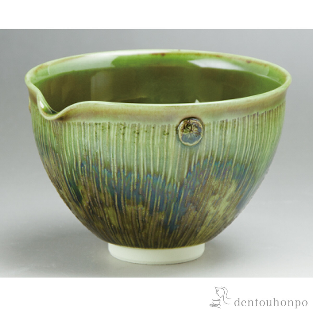 緑釉彩 片口茶碗 ( 名入れ有料 母の日 早割 プレゼント 初任給 抹茶碗 茶道具 茶器 お稽古用 抹茶 清水焼 京焼 結婚 出産 内祝い 引き出物 金婚式 誕生日プレゼント 還暦祝い 古希 喜寿 米寿 退職 定年 プレゼント お祝い お返し お礼 令和 自宅 家庭 イベント )