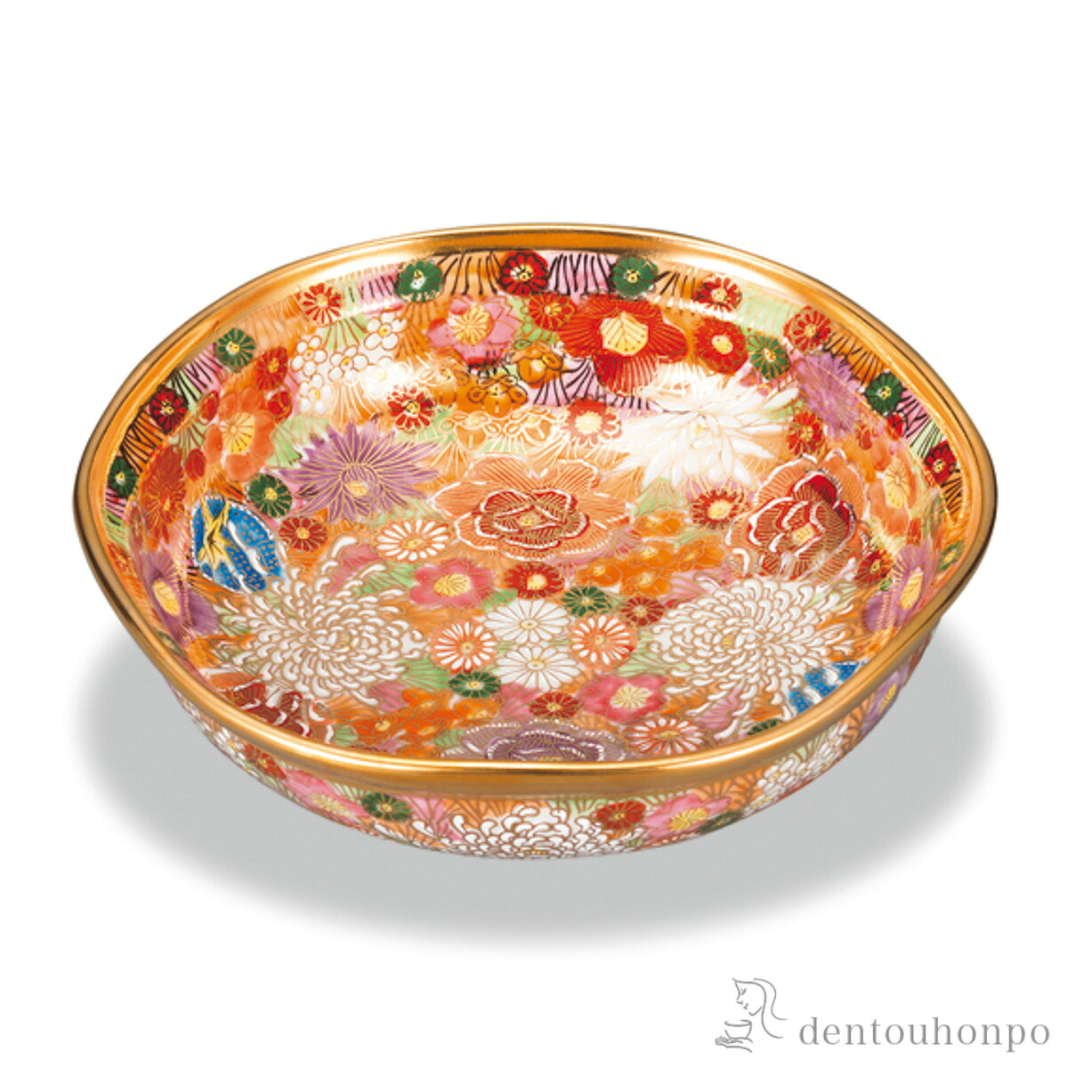 鉢 金花詰 6号 ( 父の日 差し上げ物 和食 食器 おつまみ 朝ごはん 煮物 九谷焼 一緒になる 生み出すこと 内祝い 差し上げ物 金婚式 生まれ落ちる日差し上げ物 還暦祝賀会 古希 喜寿 米寿 引退 定年 差し上げ物 御祭り しっぺい返し 畏まり 令和 両親 父 母 成人男性 成人女性 日本製 おすすめ 今めかしい 可愛らしい )