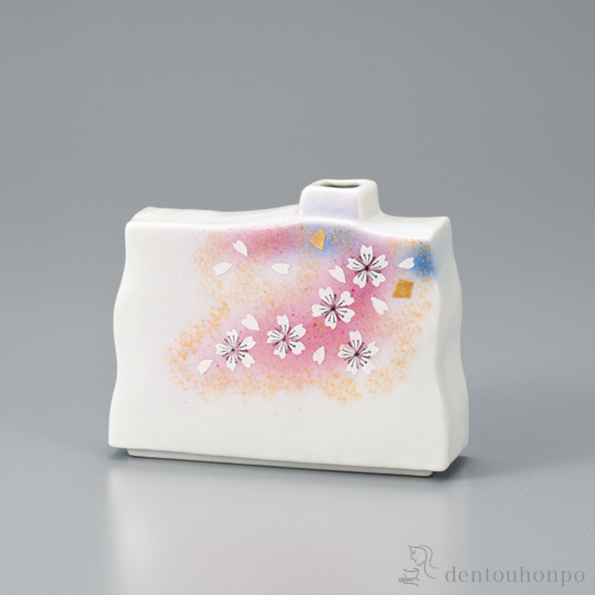一輪生 花の舞 5号 ( 花瓶 おしゃれ 花器 フラワーベース おすすめ 九谷焼 結婚 出産 内祝い 引き出物 金婚式 誕生日プレゼント 還暦祝い 古希 喜寿 米寿 退職 定年 プレゼント お祝い お返し お礼 令和 海外 日本 男性 女性 日本製 おすすめ おしゃれ かわいい 可愛い )