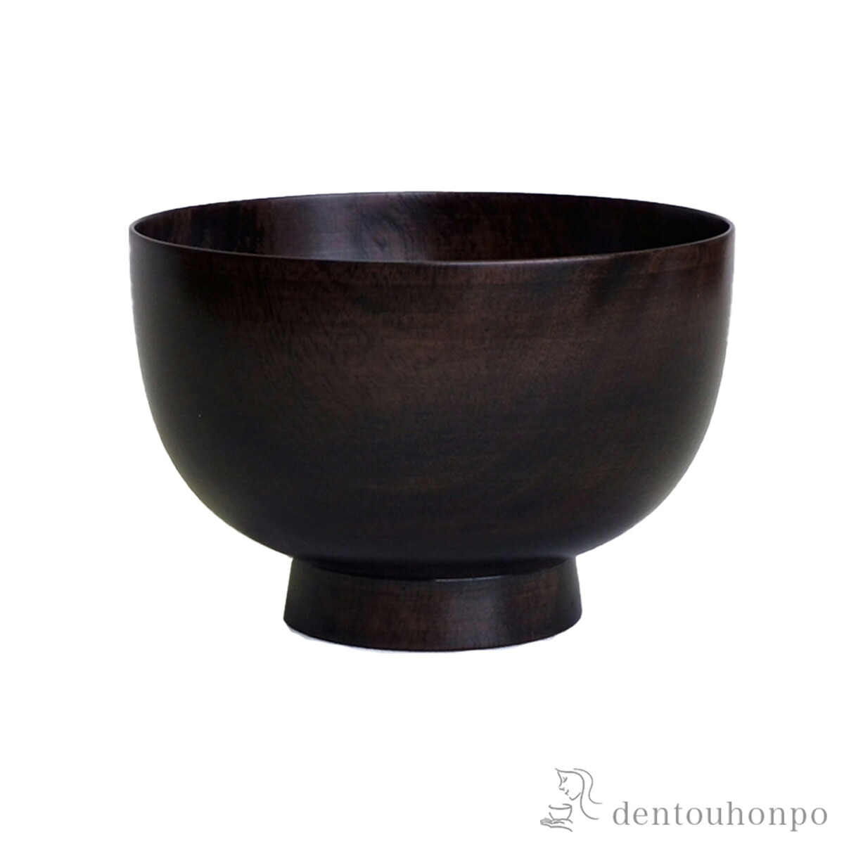 木製汁椀 桜　京椀 神代色 径13.6cm ( 母の日 早割 プレゼント 初任給 雑煮椀 お椀 お吸い物 味噌汁 おすすめ 山中漆器 結婚 出産 内祝い 引き出物 金婚式 誕生日プレゼント 還暦祝い 古希 喜寿 米寿 退職 定年 プレゼント お祝い お返し お礼 令和 両親 父 母 男性 女性 )