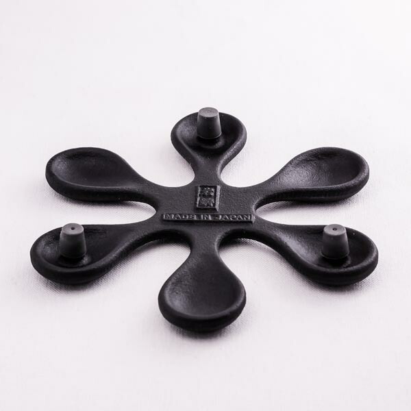 【南部鉄器】トリベット黒艶消小
