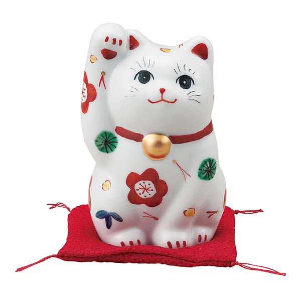 九谷焼 招き猫 松竹梅 3.5号 ( 木札名入れ有料 父の日 差し上げ物 招き猫 まねきねこ 飾りつけ 開店祝賀会 開運 九谷焼 一緒になる 生み出すこと 内祝い 差し上げ物 金婚式 生まれ落ちる日差し上げ物 還暦祝賀会 古希 喜寿 米寿 退位 定年 差し上げ物 祝賀会 しっぺい返し 畏まり 令和 )