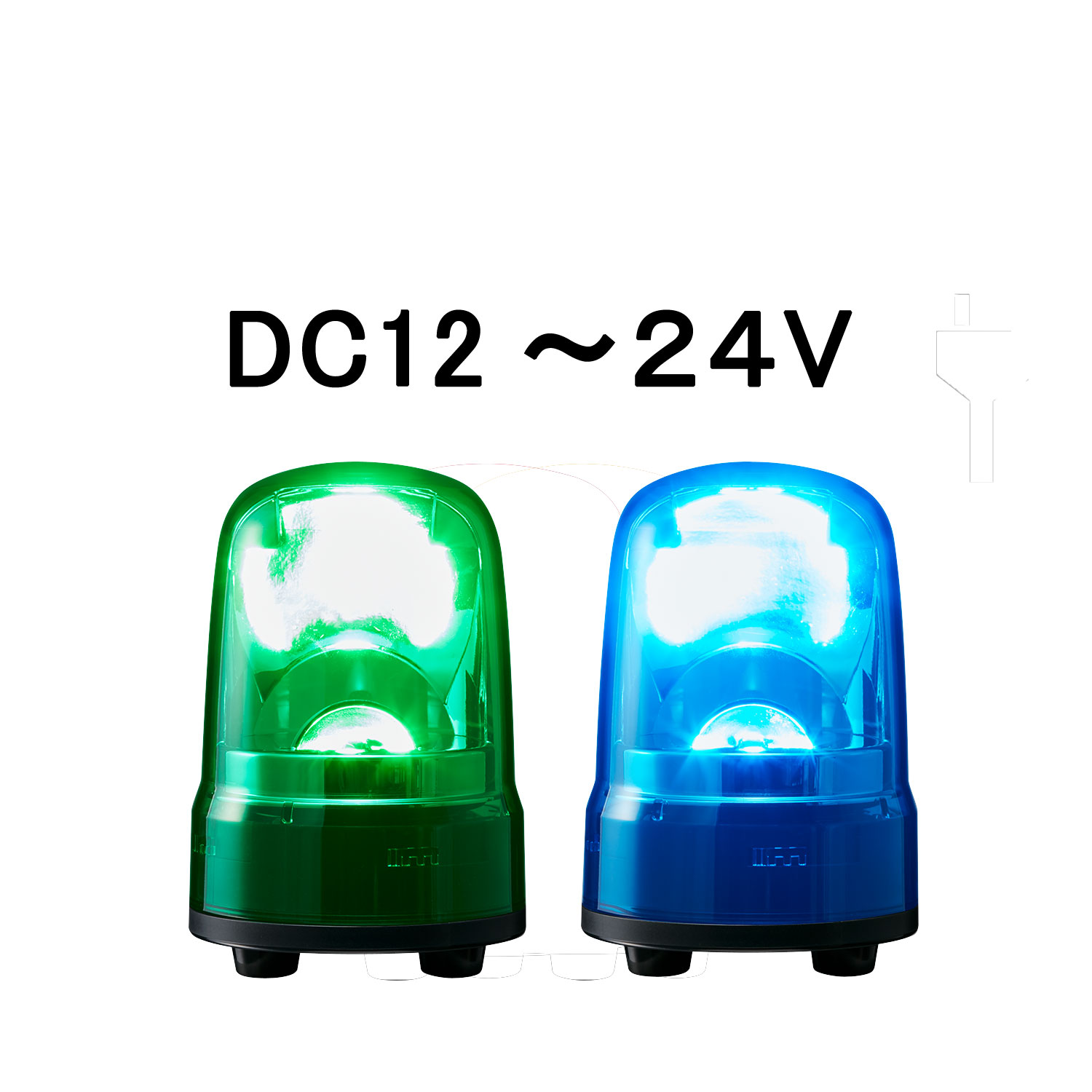 パトライト SL15-M1JN-Y 大型LED表示灯 黄 DC12〜24V