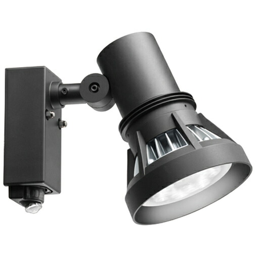 岩崎電気  レディオック 室外注目の的 検出器付 ESP14004/BK 黒いこと繻子 100V専用 照明ランプ別売