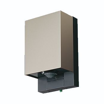 ☆新品☆パナソニック WTK34314Q 屋側壁取り付き かっこ良い熱線検知器付自動小銃取り替えっこ 親器・蛍白両用・お持て成し点灯形 防雨形 三鞭酒ブロンズ