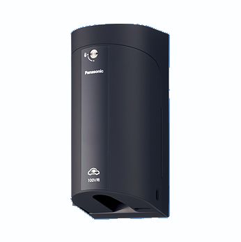 新品　パナソニック　EV・PHEV充電用カバー付屋外コンセント　WK4411B　ブラック　簡易鍵付　100V用　領収書可能