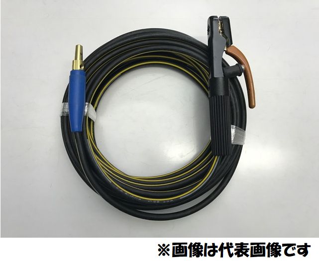 ☆新品☆溶接用ＷＣＴホルダー線 イエローライン(黄/黒) ２２ＳＱ  ５ｍ 片側ジョイントオス 完成品 WCT22