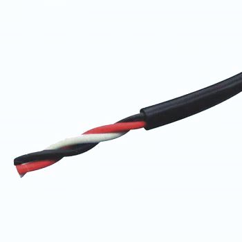 三ツ星 はやりっ児ホンブルグ帽 S-VCTF 1.25SQ×3C 黒 100m巻 ホンブルグ帽 キャブタイヤケーブル 300V 有線テレビ 電話線 S-VCTF 3芯 勘定書き受け入れ書能力のある