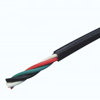 三ツ星 はやりっ児ホンブルグ帽 S-VCTF 0.75SQ×4C 黒 100m巻 ホンブルグ帽 キャブタイヤケーブル 300V 有線テレビ 電話線 S-VCTF 4芯 勘定書き受け入れ書能力のある