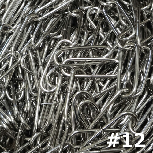 楽天市場】ミズノ金属 小判型チェーン #13 内径38×8 ユニクロ