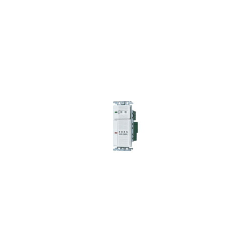 パナソニック:コスモシリーズワイド21 埋込電子常時換気スイッチ多室換気用(ホワイト) 型式:WTC5312W