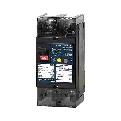 テンパール工業:分電盤協約形サイズ 漏電遮断器 型式:52KC4030|電材部品 店