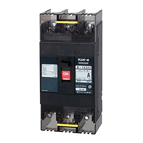 テンパール工業:Eシリーズ(経済タイプ)配線用遮断器 型式:B102EC07|電材部品 店
