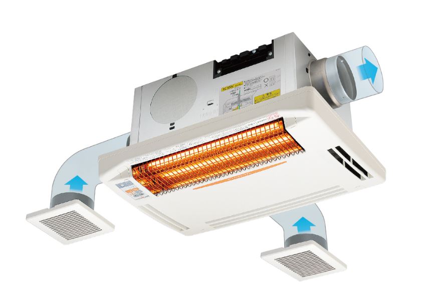 楽天市場】TSK（高須産業）浴室換気乾燥暖房機（標準タイプ）BF-861RGA