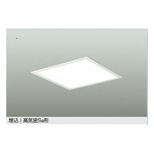 大光電機:ベースライト(スクエア)フラットパネルタイプ 型式:DBL-5452WW｜電材部品　店